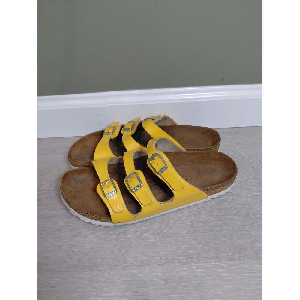 Birkenstock Florida Women's Size 39EU 8US Narrow Yellow